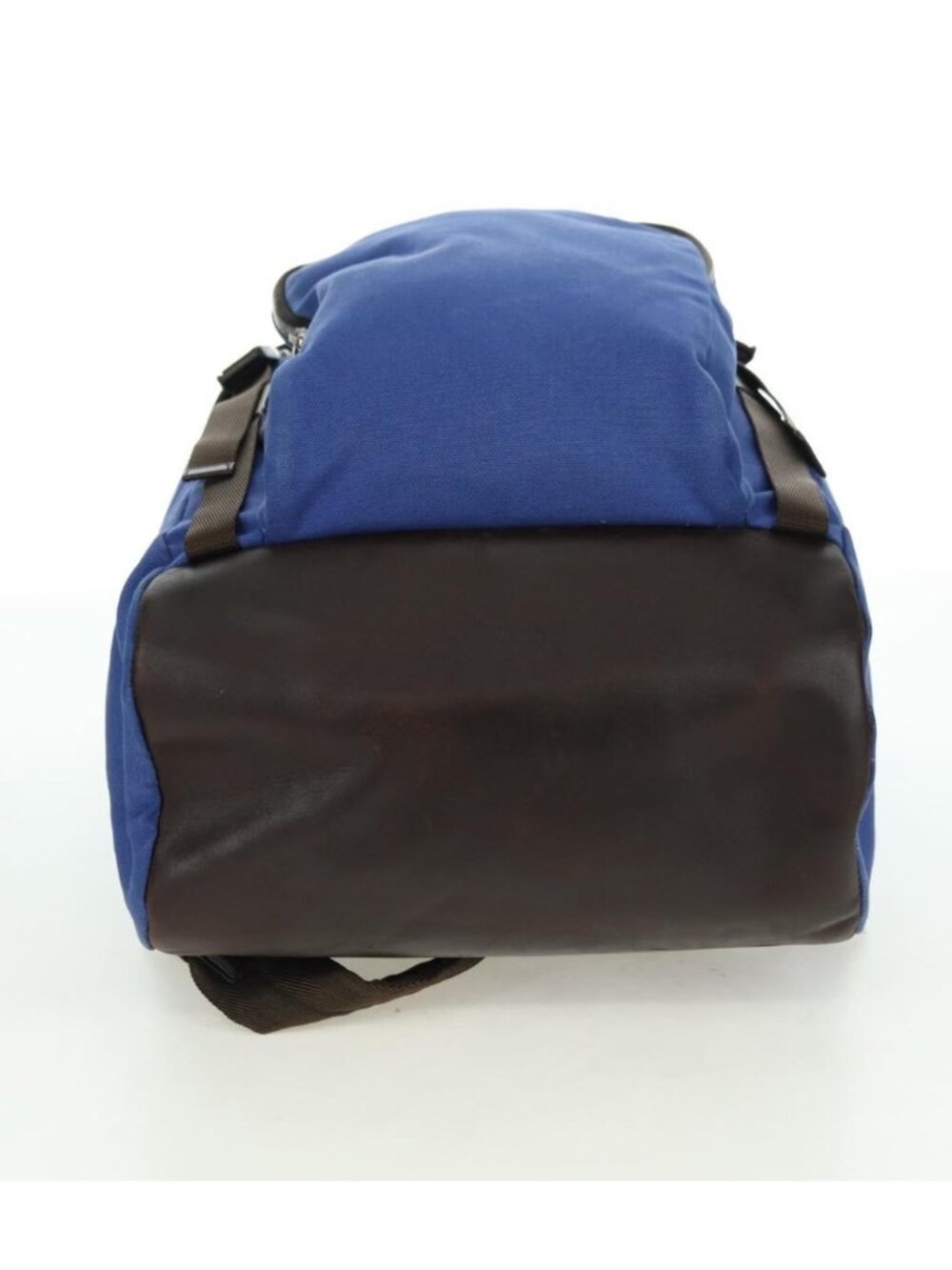 PRADA Backpack Canvas Blue Silver - Picture 6 of 16